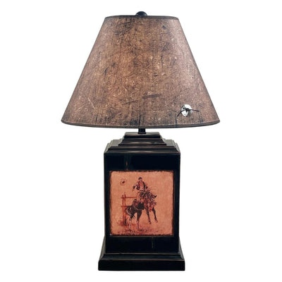 Rodeo Cowboy Table Lamp