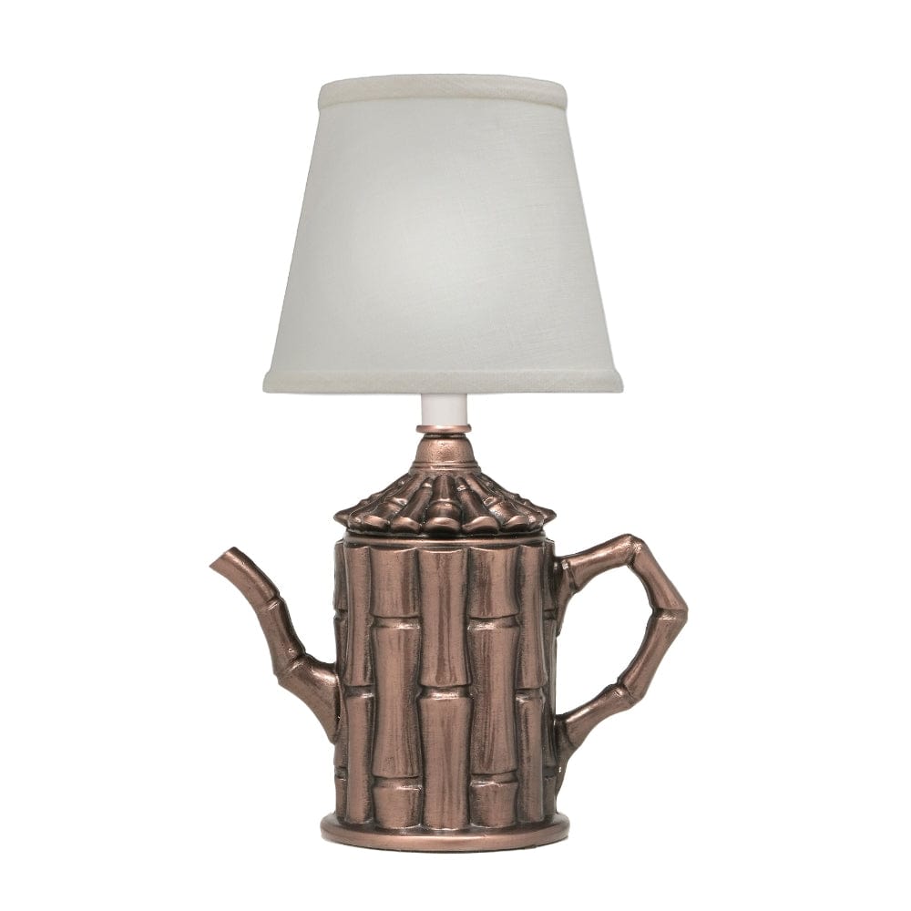 Rustic Kettle Lamp