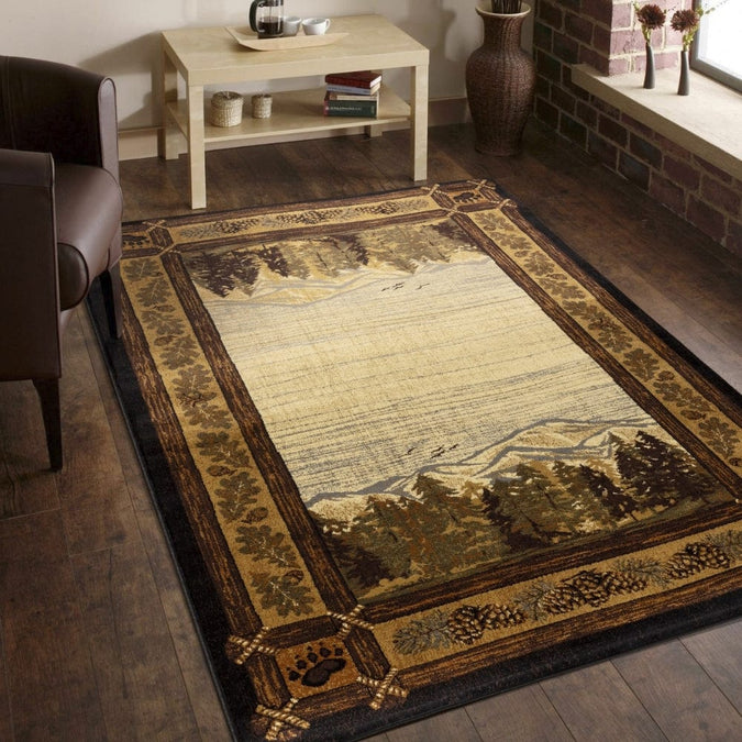 Small Area Rugs Rustic Rustic Area Rugs For Your Cabin Or Lodge | Cabin Place – The Cabin Place