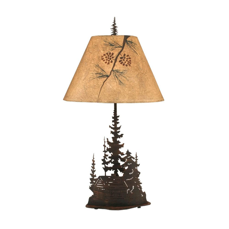 Sienna Secluded Cabin Table Lamp