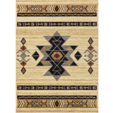 Tempe Cream Geo Area Rug