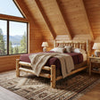 Dakota Traditional Log Bed
