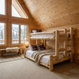 Dakota Log Tipi Bunk Bed