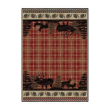 Wilderness Plaid Area Rug