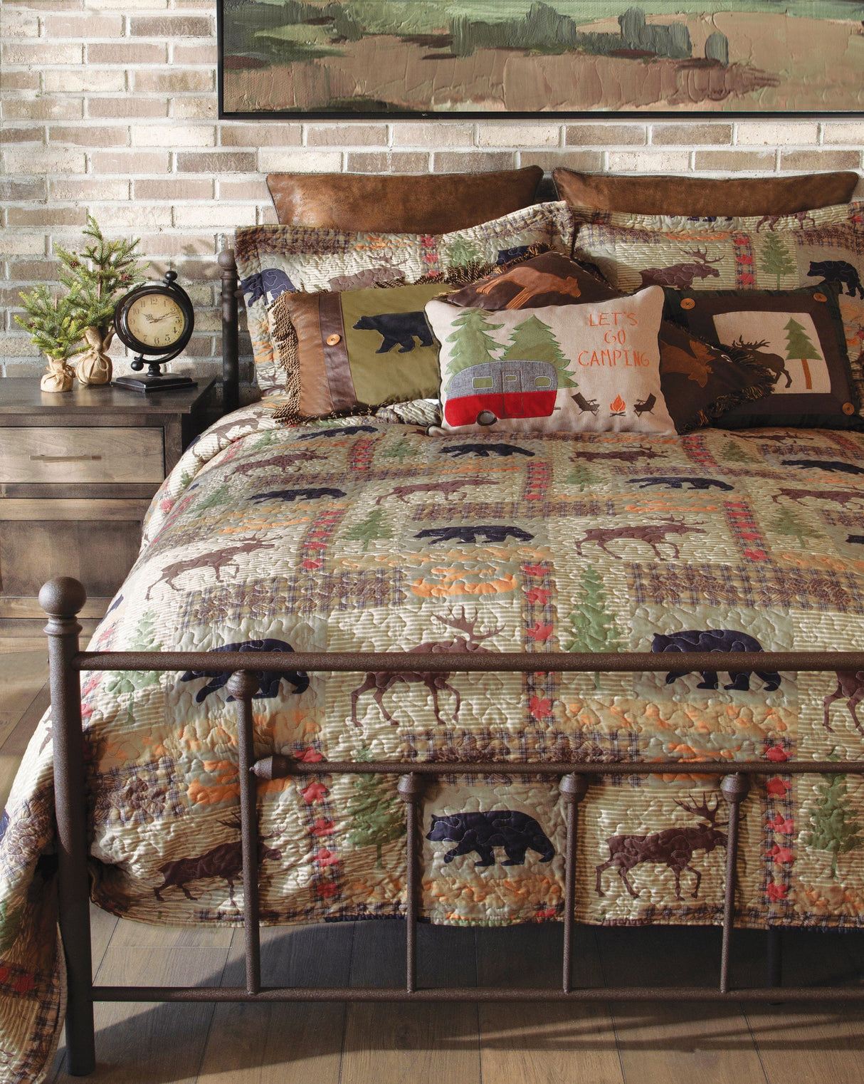 Wildlife Lake Quilt