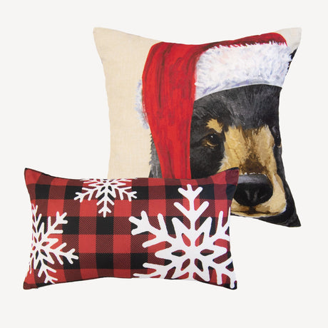 Holiday Cottage Pillow Set