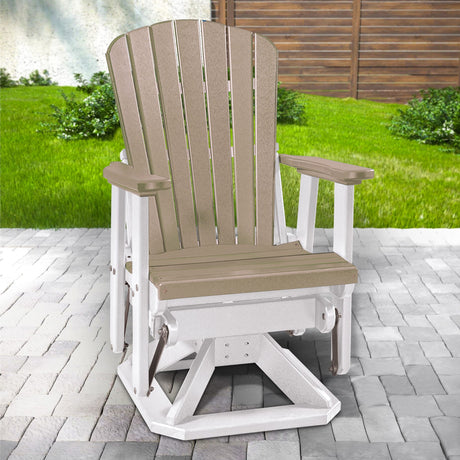 Premier Patio Fan Back Swivel Glider
