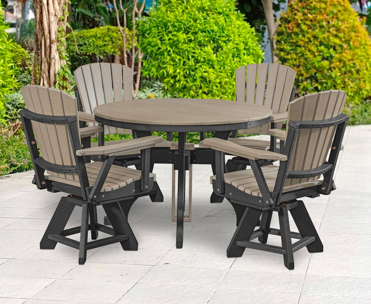 Premier Patio Five Piece Round Dining Height Dining Set
