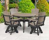 Premier Patio Five Piece Round Dining Height Dining Set