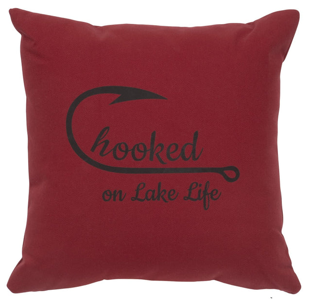 Cabin Classics Pillows - Hooked On Lake Life