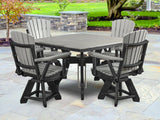 Premier Patio Five Piece Square Dining Height Dining Set
