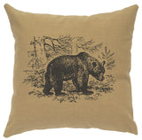 Cabin Classics Pillows - Bear Scene