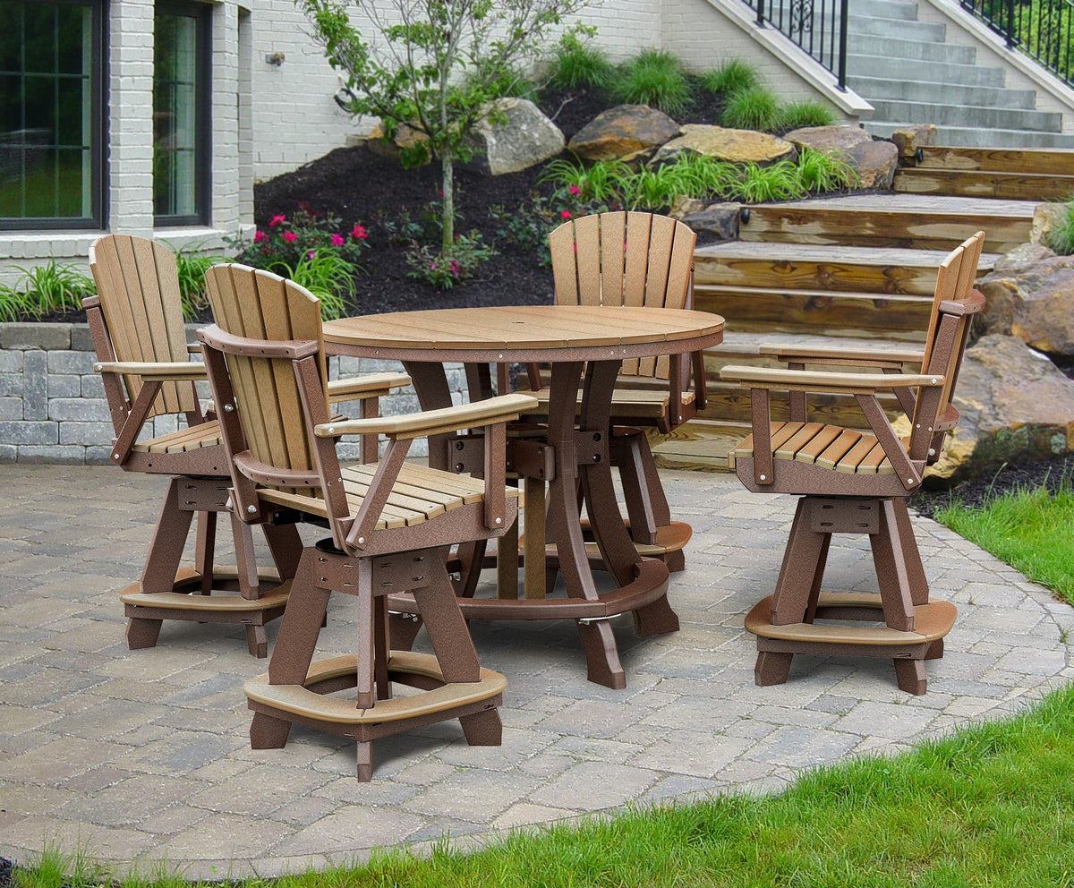 Premier Patio Five Piece Round Counter Height Dining Set
