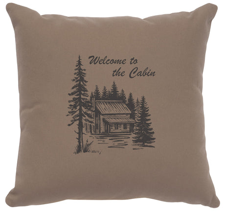 Cabin Classics Pillows - Welcome To The Cabin