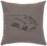 Cabin Classics Pillows - On Mountain Time