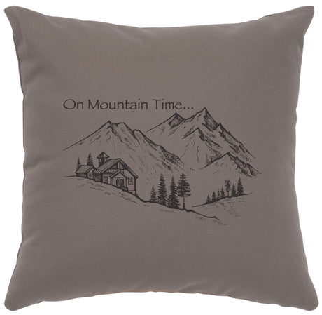 Cabin Classics Pillows - On Mountain Time