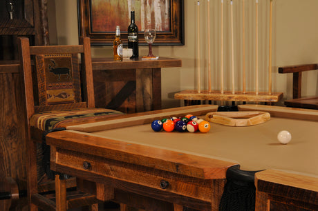 Barnwood Pool Table