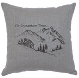 Cabin Classics Pillows - On Mountain Time