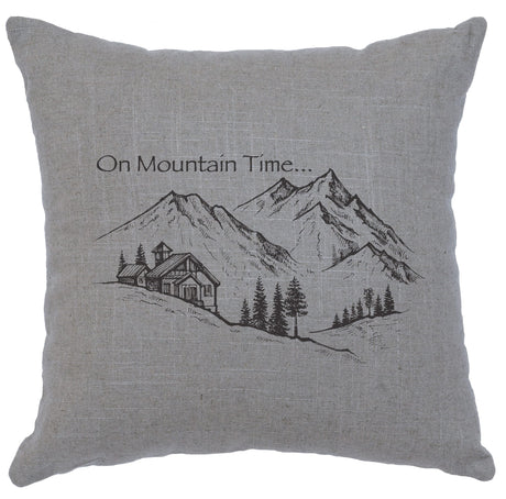 Cabin Classics Pillows - On Mountain Time