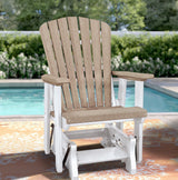 Premier Patio Fan Back Glider