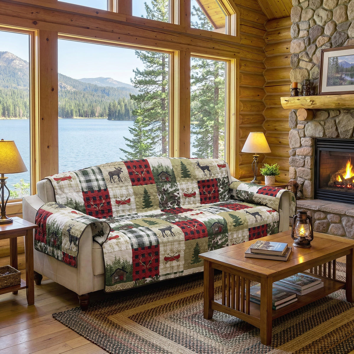 Woodland Wanderer Oversized Sofa Cover