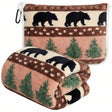 Pine & Bear Travel Blanket