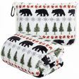 Snowcap Bear Travel Blanket