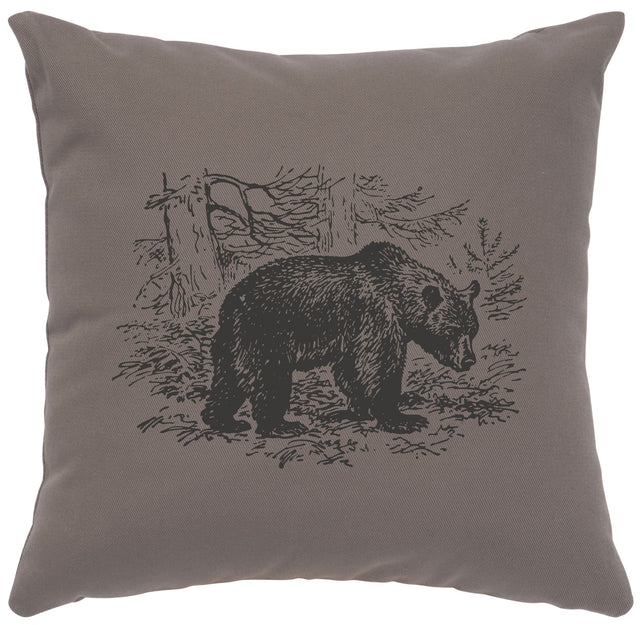 Cabin Classics Pillows - Bear Scene