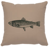Cabin Classics Pillows - Trout