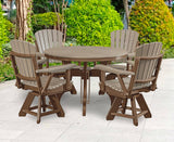 Premier Patio Five Piece Round Dining Height Dining Set