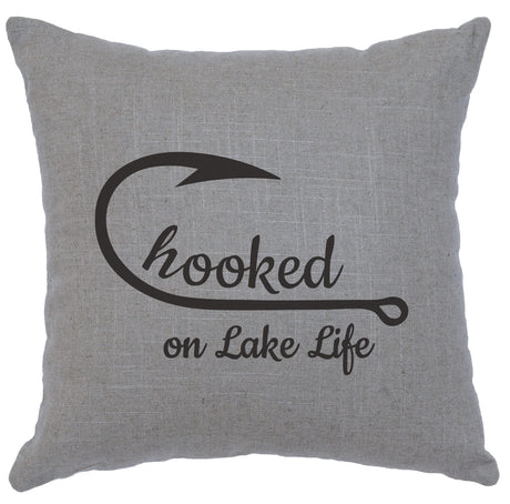 Cabin Classics Pillows - Hooked On Lake Life
