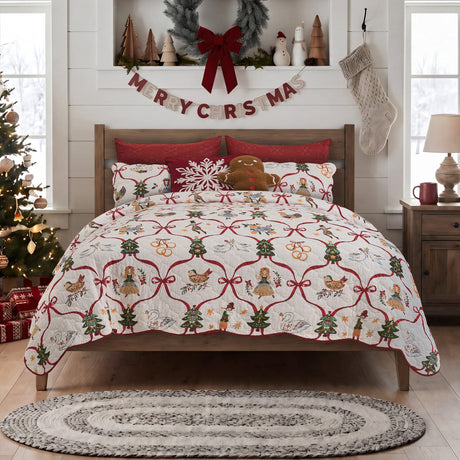 Christmas Delight Quilt Set