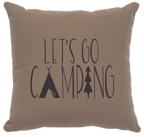 Cabin Classics Pillows - Let's Go Camping