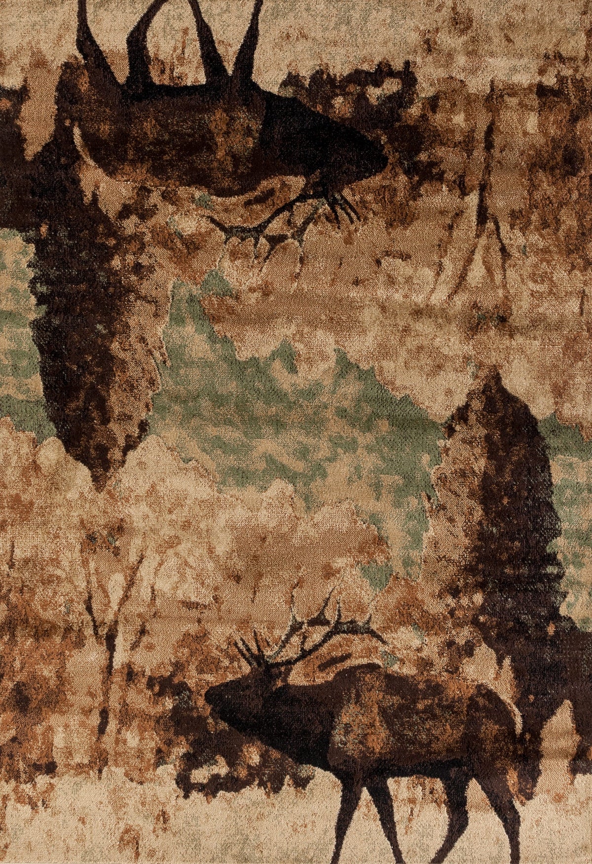 Woodside Elk Area Rug