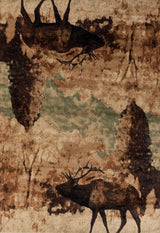 Woodside Elk Area Rug