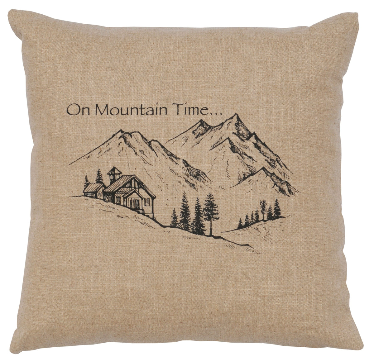 Cabin Classics Pillows - On Mountain Time