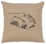Cabin Classics Pillows - On Mountain Time