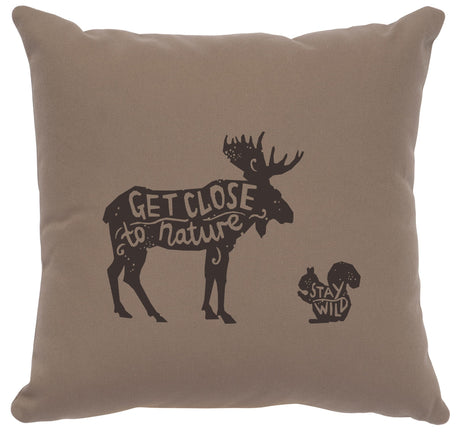 Cabin Classics Pillows - Get Close To Nature