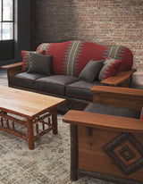 Hickory Diamond Sofa