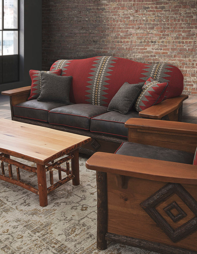 Hickory Diamond Sofa