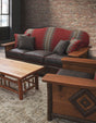 Hickory Diamond Sofa
