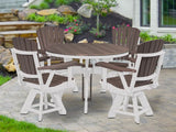 Premier Patio Five Piece Round Counter Height Dining Set