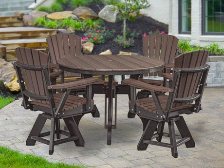 Premier Patio Five Piece Round Counter Height Dining Set
