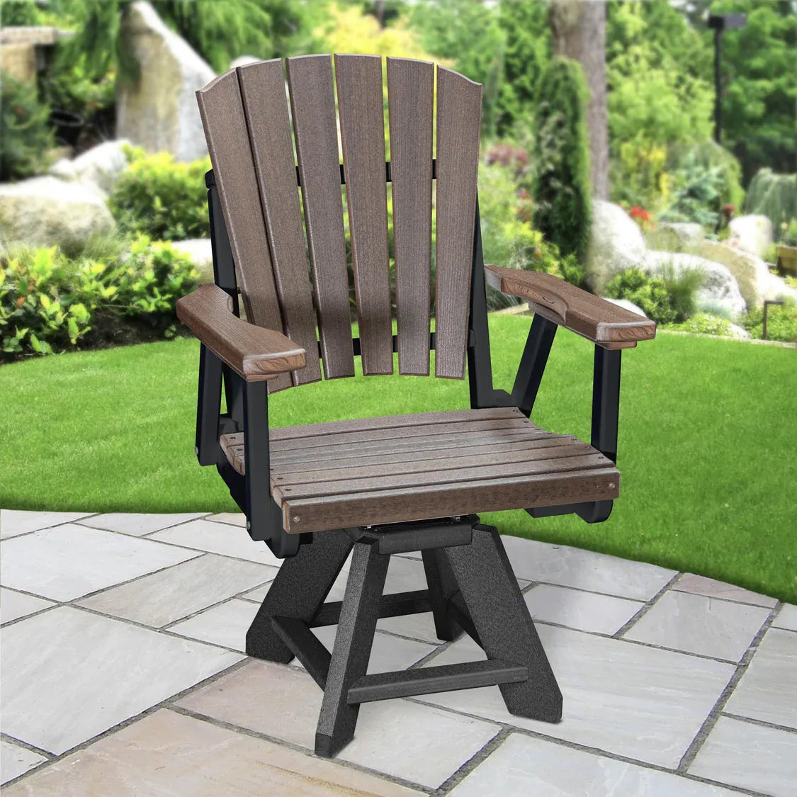 Premier Patio Dining Height Swivel Arm Chair