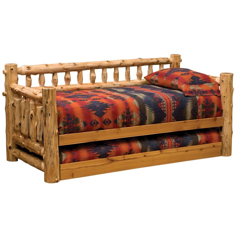 Cedar Log Day Bed