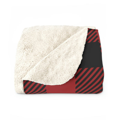 Buffalo Plaid Sherpa Fleece Blanket