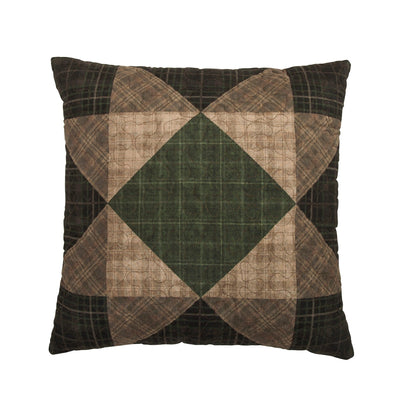 Antique Pine Cone Pattern Pillow