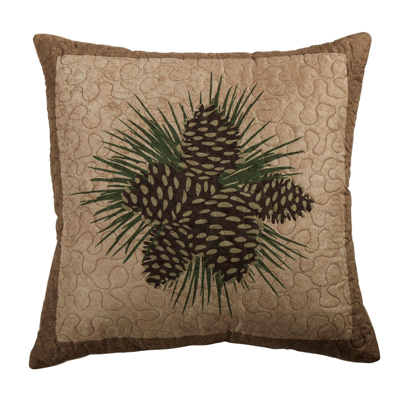 Antique Pine Cone Pillow