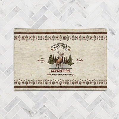 Adventure Awaits Chenille Accent Rug