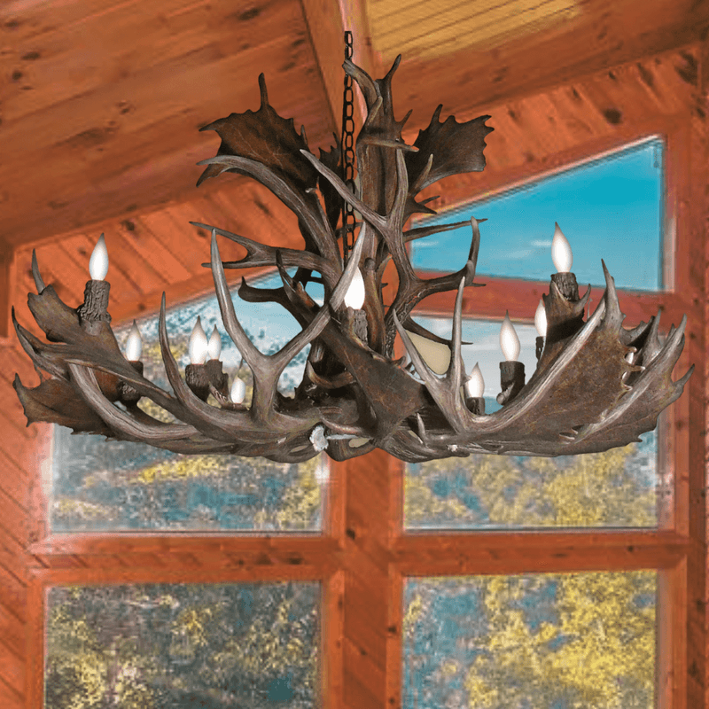 Authentic Fallow & Mule Deer Chandelier - Extra Large